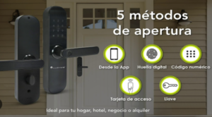 Oferta de Cerraduras Inteligentes en la línea de Seguridad Electrónica de Proesvi